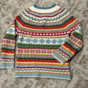 New Colorful Raglin Women's Sweater, S